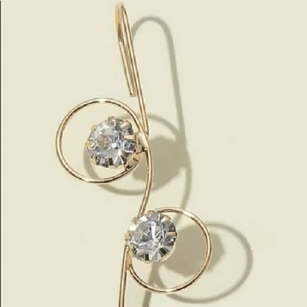 1 Piece Rhinestone Ear Decoration